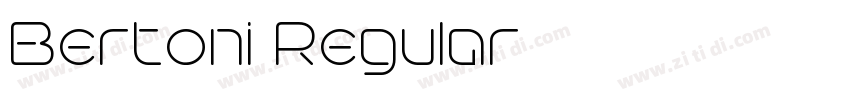 Bertoni Regular字体转换 Bertoni Regular字体转换